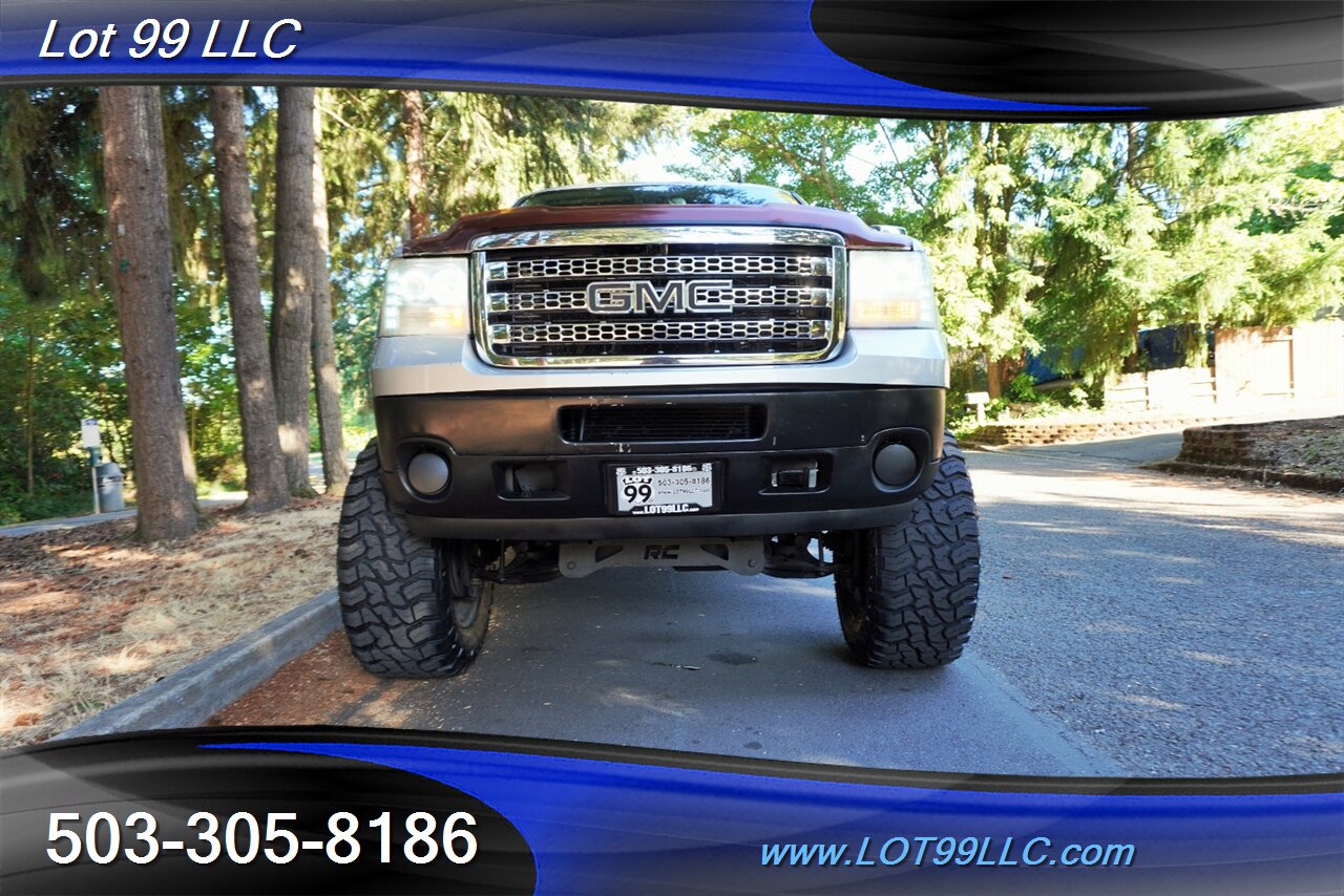 2014 GMC Sierra 2500HD SLT 4X4 6.6L DURAMAX Z71 Heated Leather LIFTED  Black 22 Wheels Brand NEW 40 X15.5 20 OFF ROAD TIRES - Photo 6 - Milwaukie, OR 97267