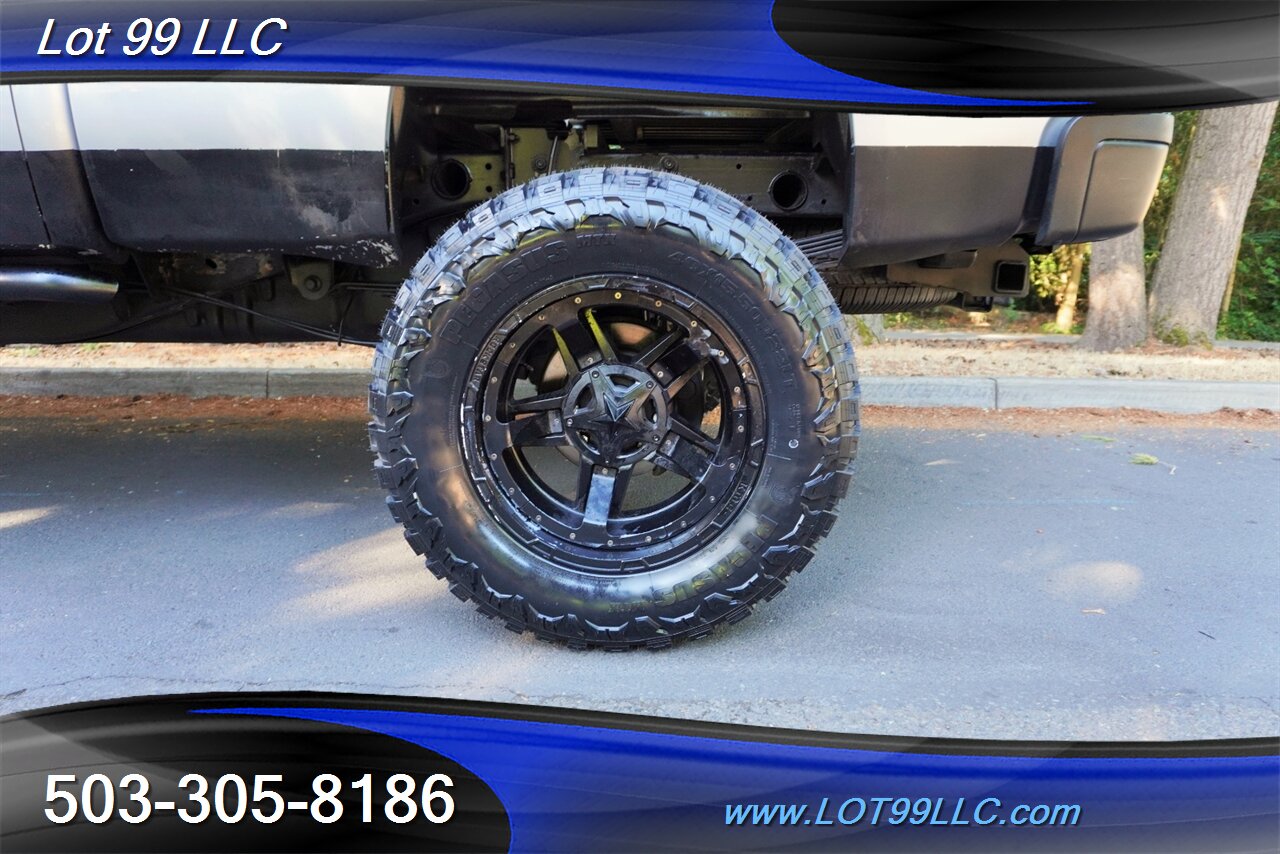 2014 GMC Sierra 2500HD SLT 4X4 6.6L DURAMAX Z71 Heated Leather LIFTED  Black 22 Wheels Brand NEW 40 X15.5 20 OFF ROAD TIRES - Photo 33 - Milwaukie, OR 97267