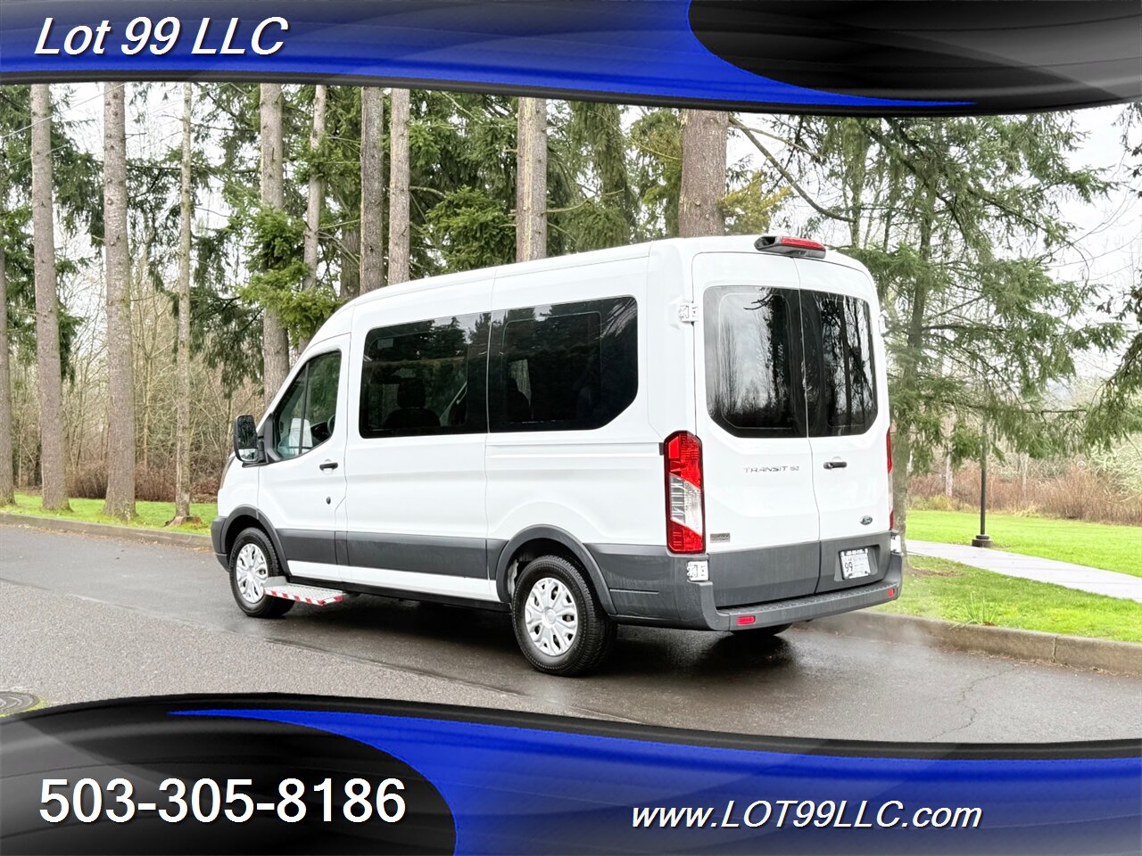 2018 Ford Transit Mid Roof 95k ** WHEELCHAIR VAN **  5 Passenger Vinyl Seats Braun Rear Lift Backup Camera - Photo 16 - Milwaukie, OR 97267