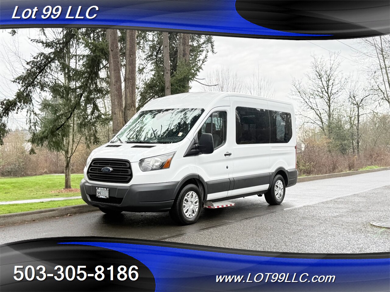 2018 Ford Transit Mid Roof 95k ** WHEELCHAIR VAN **  5 Passenger Vinyl Seats Braun Rear Lift Backup Camera - Photo 10 - Milwaukie, OR 97267