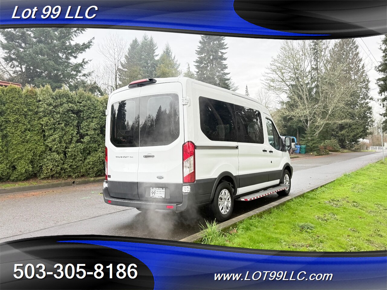 2018 Ford Transit Mid Roof 95k ** WHEELCHAIR VAN **  5 Passenger Vinyl Seats Braun Rear Lift Backup Camera - Photo 14 - Milwaukie, OR 97267