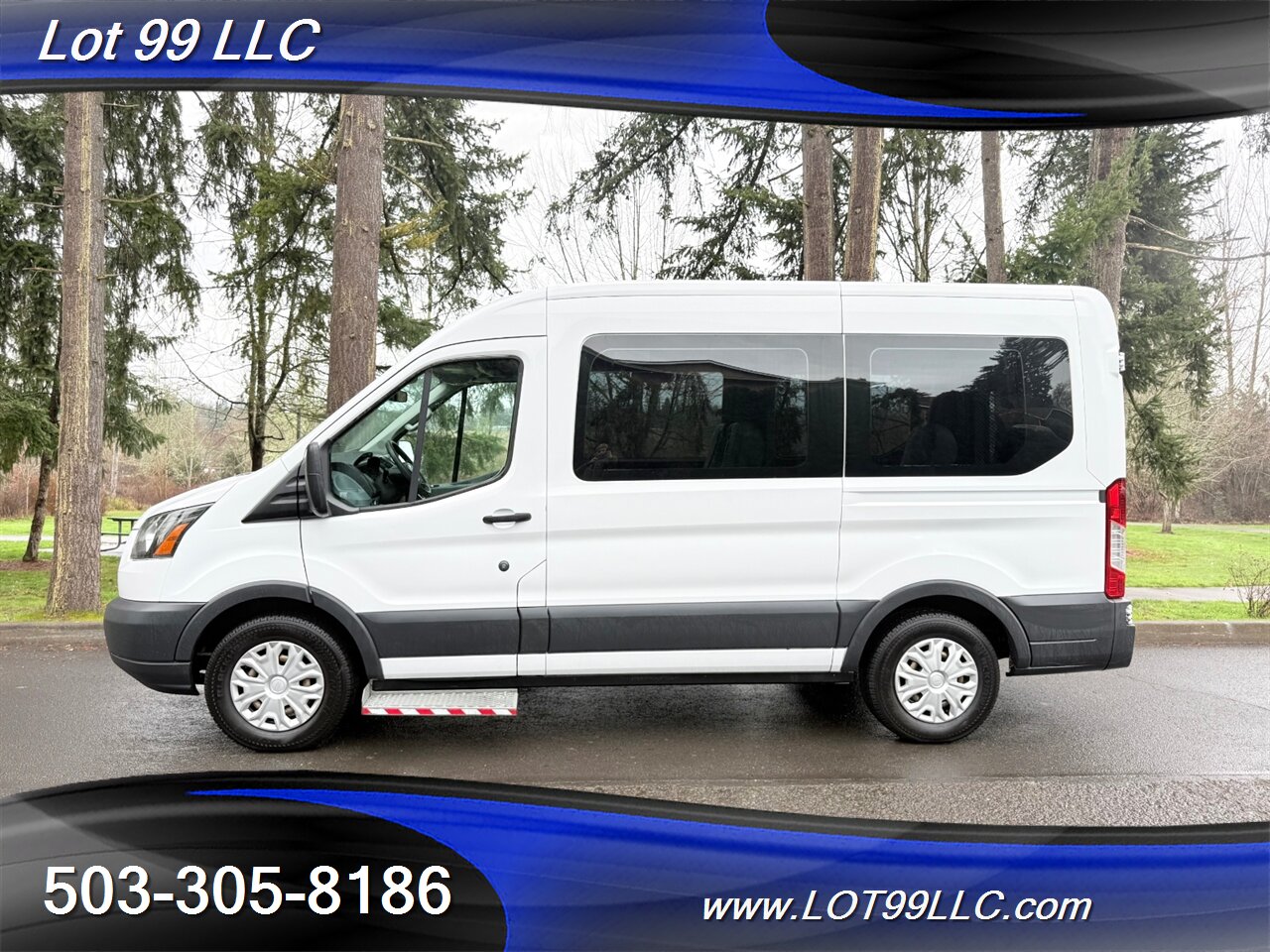 2018 Ford Transit Mid Roof 95k ** WHEELCHAIR VAN **  5 Passenger Vinyl Seats Braun Rear Lift Backup Camera - Photo 9 - Milwaukie, OR 97267