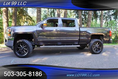 2015 Chevrolet Silverado 2500 LTZ 4x4 6.6L Duramax Heated Leather Seats LIFTED  Black 20 Wheels NEW OFF ROAD TIRES - Photo 5 - Milwaukie, OR 97267