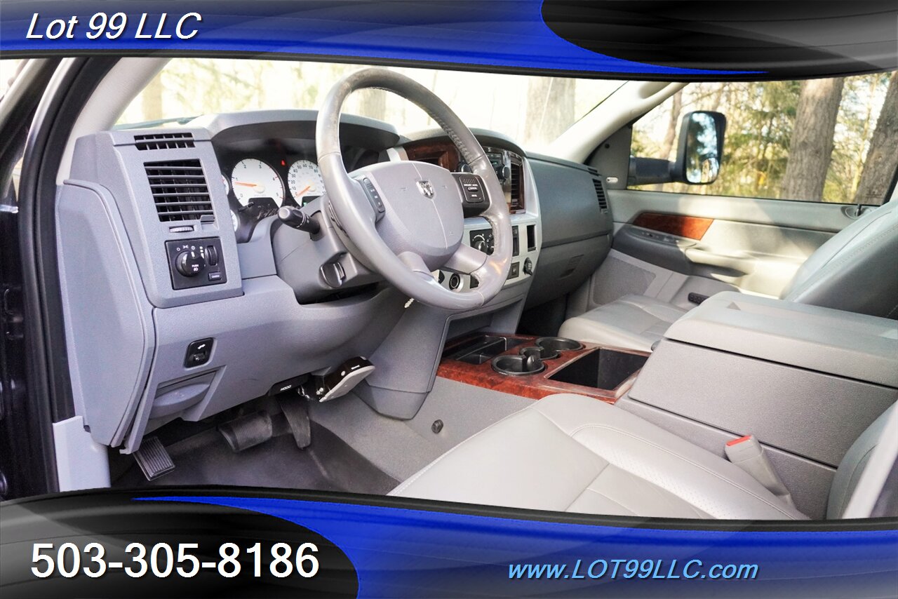 2009 Dodge Ram 2500 Laramie 4X4 6.7L Cummins Heated Leather Moon Roof Chrome Wheels NEW TIRES - Photo 2 - Milwaukie, OR 97267