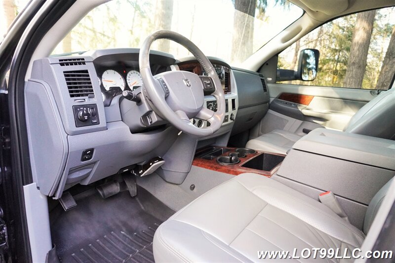 2009 Dodge Ram 2500 Laramie 4X4 6.7L Cummins Heated Leather Moon Roof  Chrome Wheels NEW TIRES