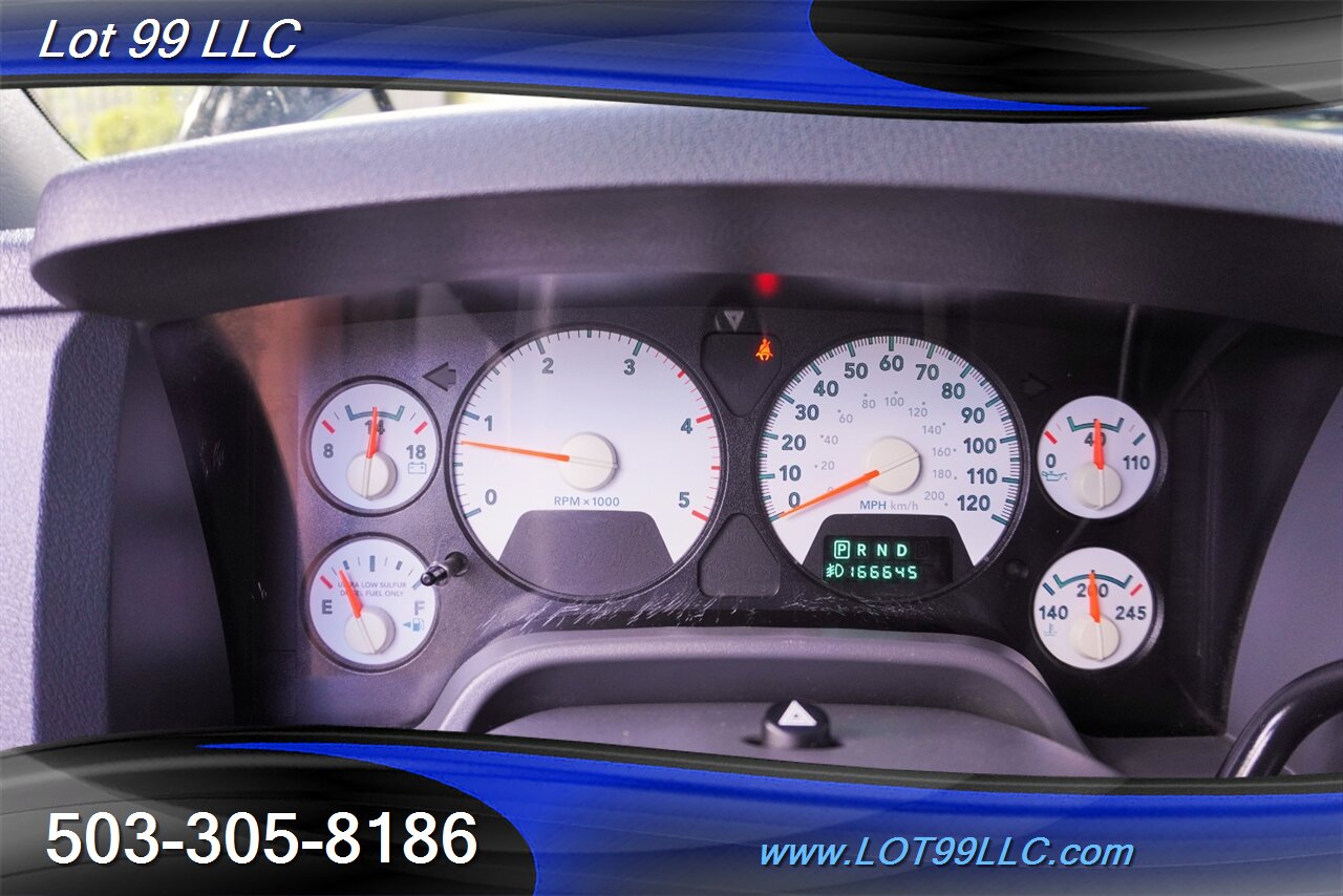 2009 Dodge Ram 2500 Laramie 4X4 6.7L Cummins Heated Leather Moon Roof Chrome Wheels NEW TIRES - Photo 20 - Milwaukie, OR 97267