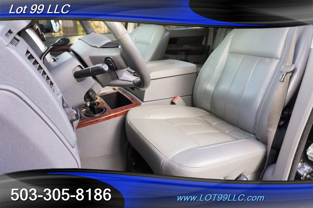2009 Dodge Ram 2500 Laramie 4X4 6.7L Cummins Heated Leather Moon Roof Chrome Wheels NEW TIRES - Photo 12 - Milwaukie, OR 97267