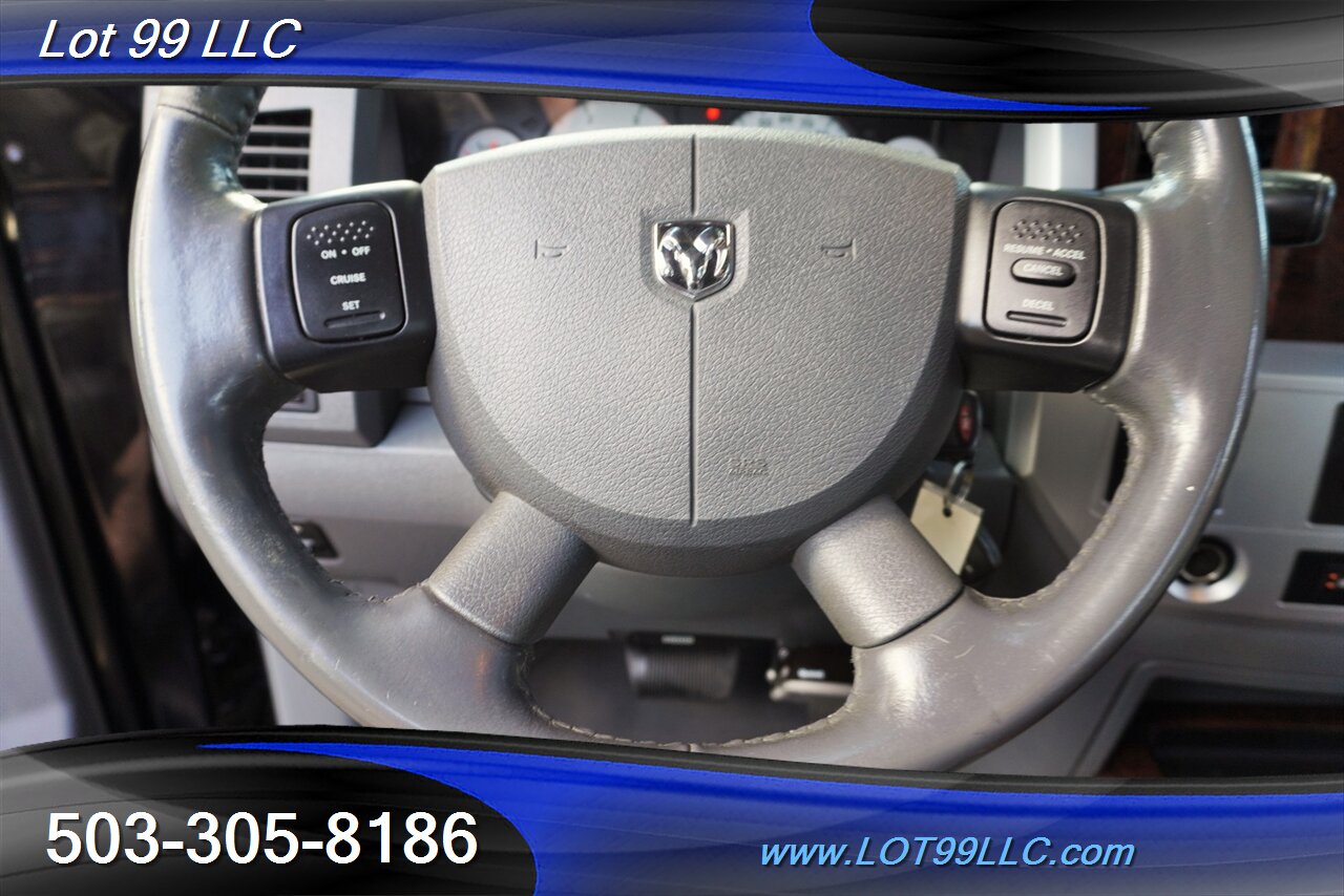 2009 Dodge Ram 2500 Laramie 4X4 6.7L Cummins Heated Leather Moon Roof Chrome Wheels NEW TIRES - Photo 23 - Milwaukie, OR 97267