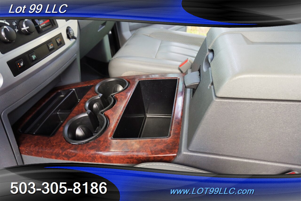 2009 Dodge Ram 2500 Laramie 4X4 6.7L Cummins Heated Leather Moon Roof Chrome Wheels NEW TIRES - Photo 26 - Milwaukie, OR 97267