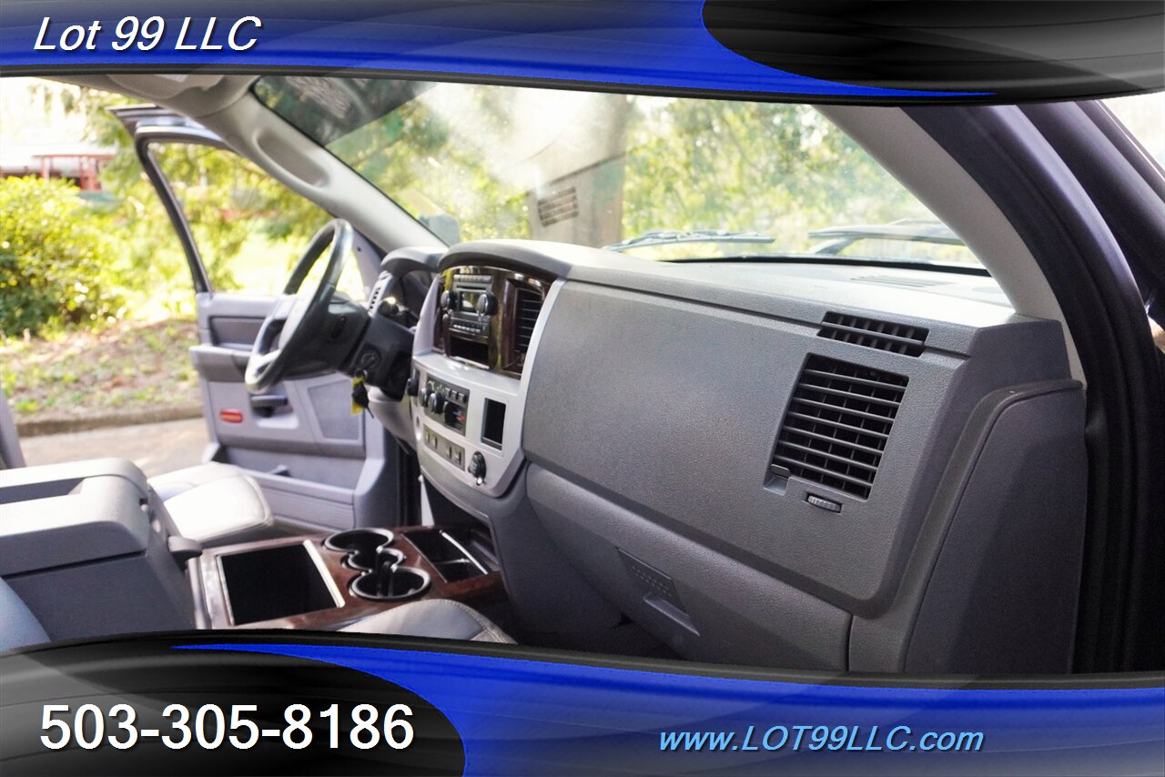 2009 Dodge Ram 2500 Laramie 4X4 6.7L Cummins Heated Leather Moon Roof Chrome Wheels NEW TIRES - Photo 16 - Milwaukie, OR 97267