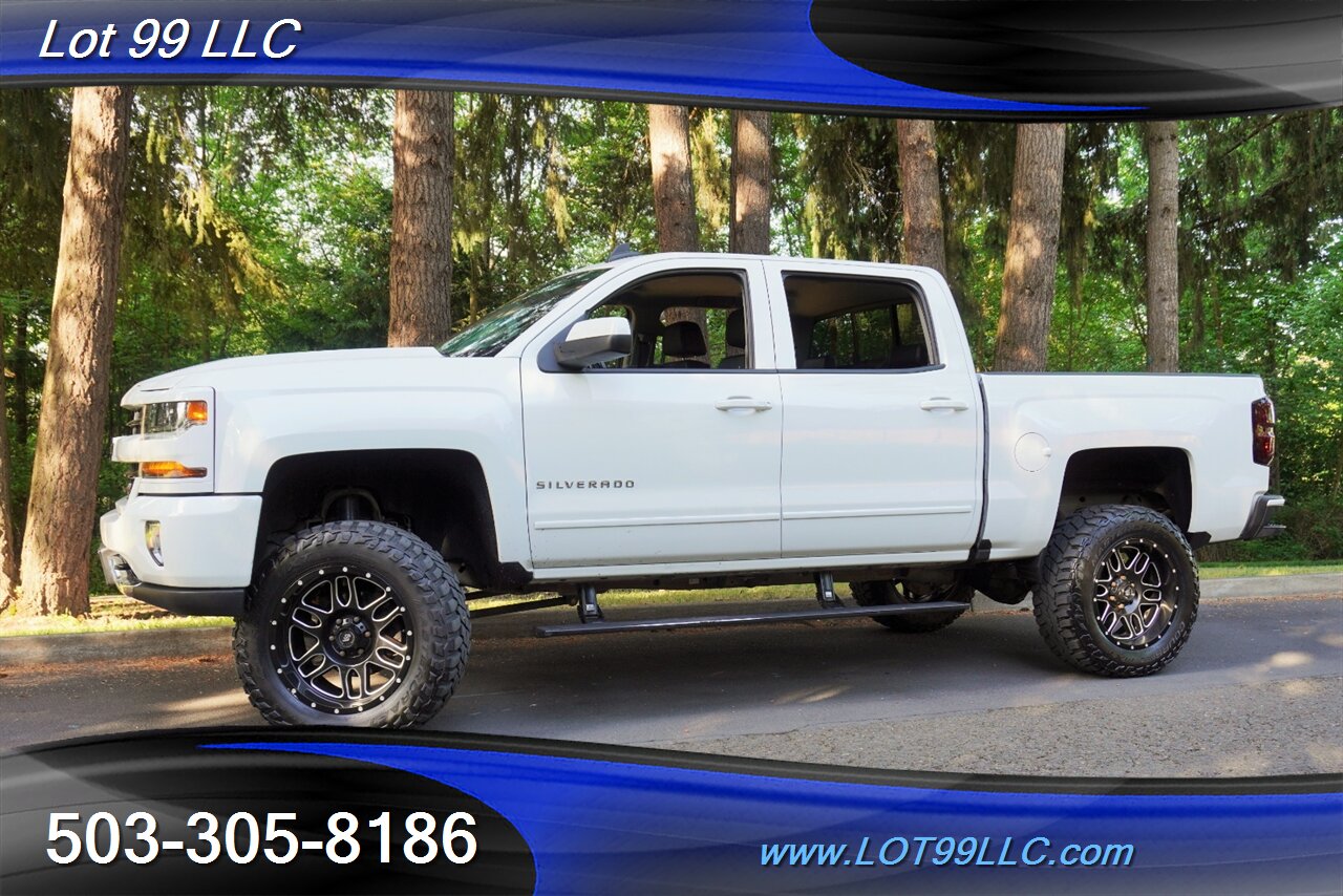 2018 Chevrolet Silverado 1500 LT Z71 4x4 V8 5.3L Auto Crew Cab SHORT BED LIFTED  20S Wheels Newer Tires AMP Running Boards - Photo 5 - Milwaukie, OR 97267