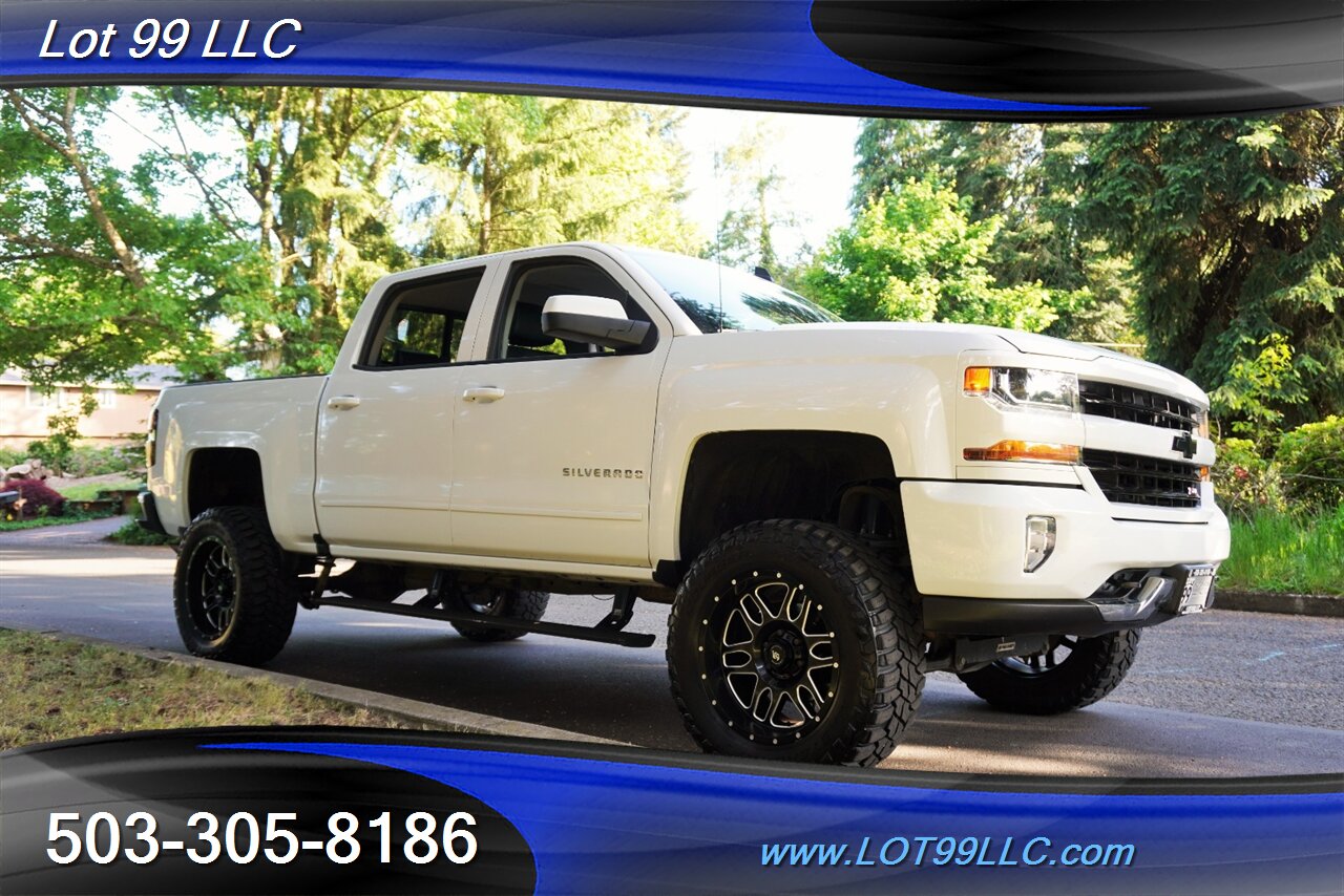 2018 Chevrolet Silverado 1500 LT Z71 4x4 V8 5.3L Auto Crew Cab SHORT BED LIFTED  20S Wheels Newer Tires AMP Running Boards - Photo 7 - Milwaukie, OR 97267