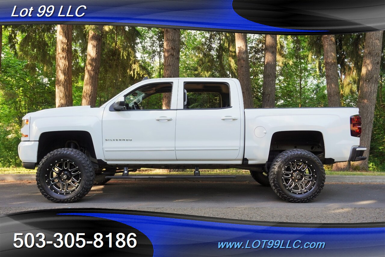 2018 Chevrolet Silverado 1500 LT Z71 4x4 V8 5.3L Auto Crew Cab SHORT BED LIFTED  20S Wheels Newer Tires AMP Running Boards - Photo 1 - Milwaukie, OR 97267