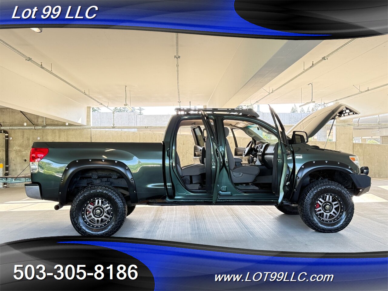 2007 Toyota Tundra SR5 Double Cab 4x4 BRANDED TITLE Lifted Winch 35 " Goelanders 17 " Icon Wheels - Photo 19 - Milwaukie, OR 97267