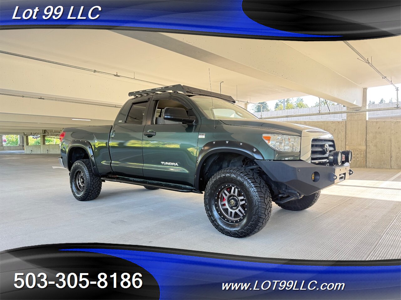 2007 Toyota Tundra SR5 Double Cab 4x4 BRANDED TITLE Lifted Winch 35 " Goelanders 17 " Icon Wheels - Photo 4 - Milwaukie, OR 97267