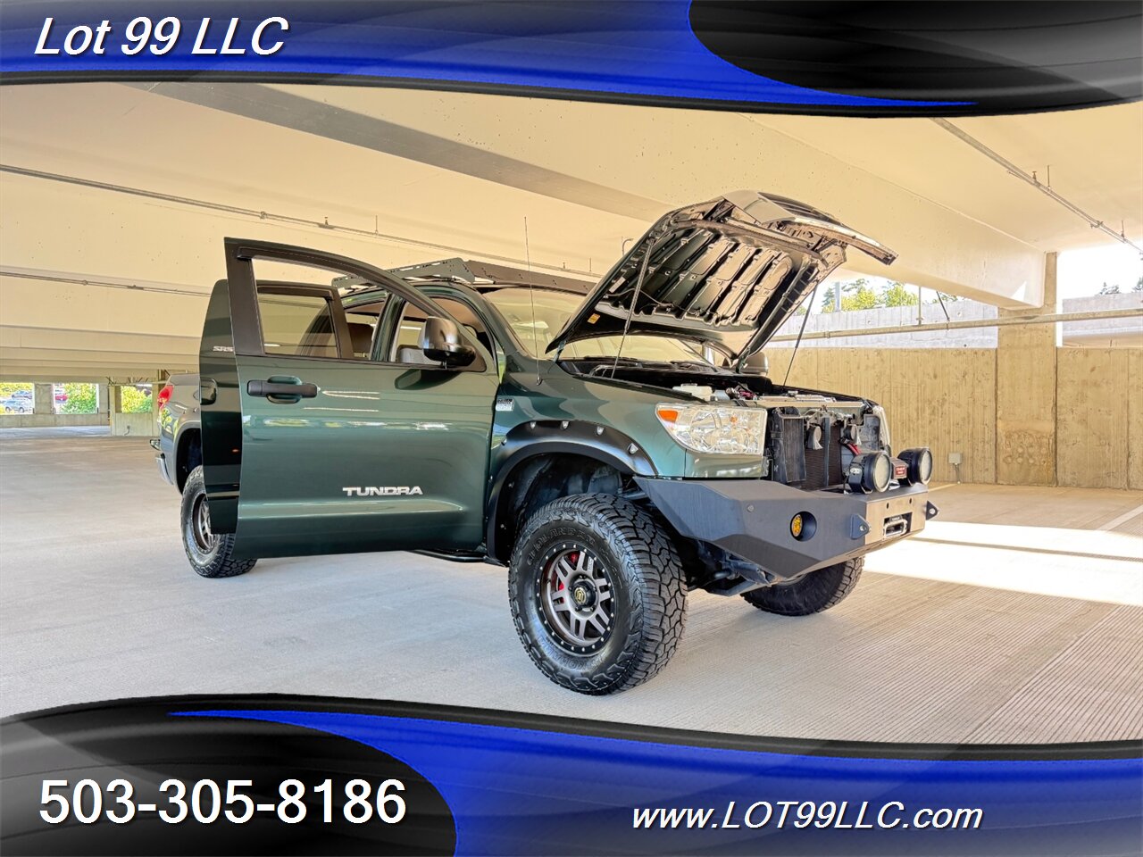 2007 Toyota Tundra SR5 Double Cab 4x4 BRANDED TITLE Lifted Winch 35 " Goelanders 17 " Icon Wheels - Photo 27 - Milwaukie, OR 97267