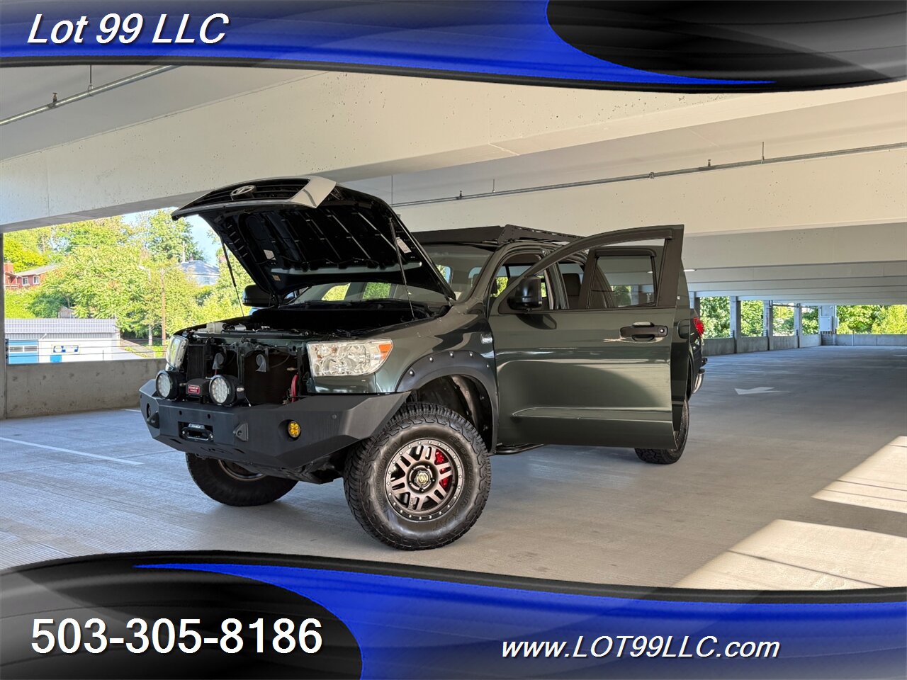 2007 Toyota Tundra SR5 Double Cab 4x4 BRANDED TITLE Lifted Winch 35 " Goelanders 17 " Icon Wheels - Photo 25 - Milwaukie, OR 97267