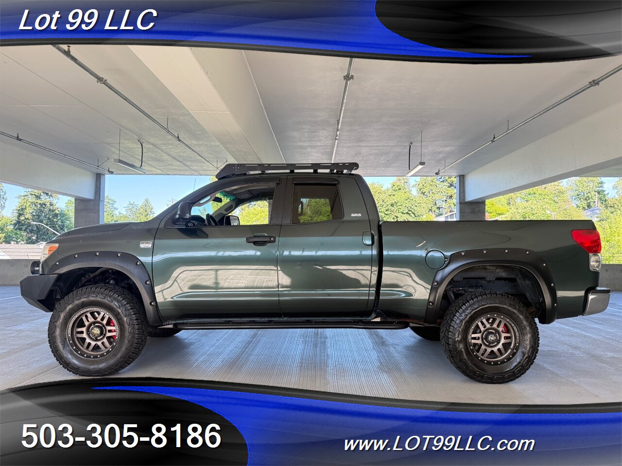 2007 Toyota Tundra SR5 Double Cab 4x4 BRANDED TITLE Lifted Winch 35 " Goelanders 17 " Icon Wheels - Photo 1 - Milwaukie, OR 97267