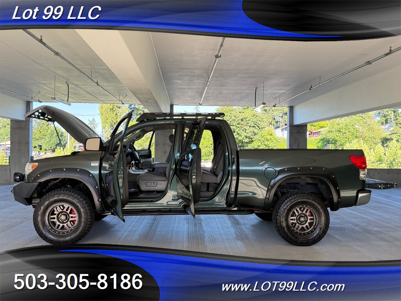 2007 Toyota Tundra SR5 Double Cab 4x4 BRANDED TITLE Lifted Winch 35 " Goelanders 17 " Icon Wheels - Photo 18 - Milwaukie, OR 97267