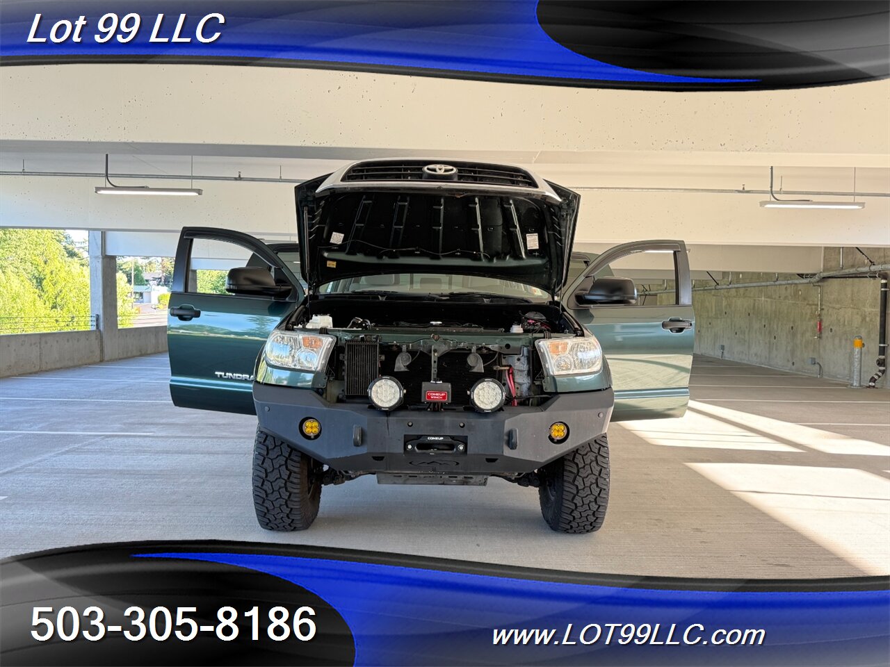 2007 Toyota Tundra SR5 Double Cab 4x4 BRANDED TITLE Lifted Winch 35 " Goelanders 17 " Icon Wheels - Photo 26 - Milwaukie, OR 97267