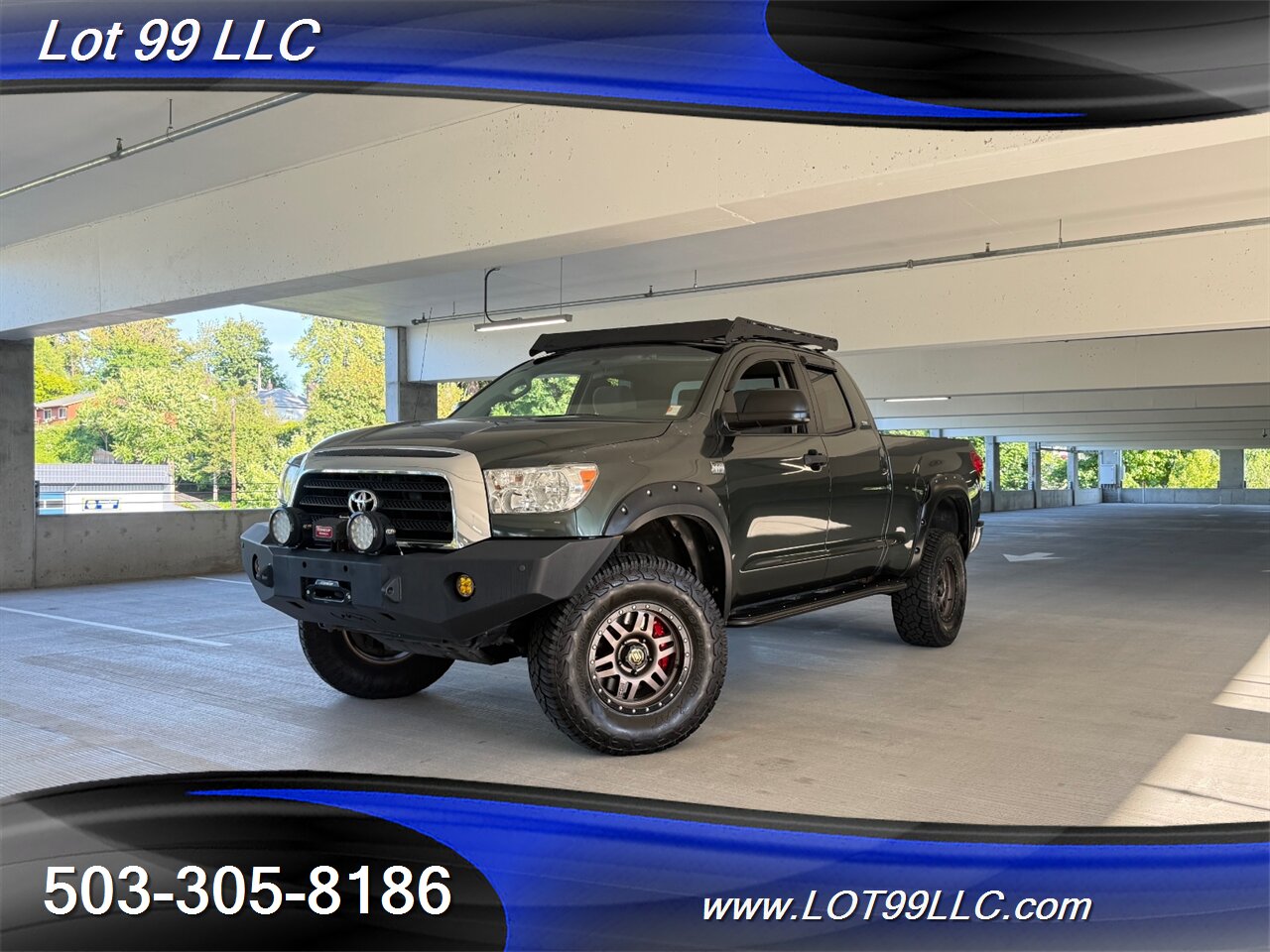 2007 Toyota Tundra SR5 Double Cab 4x4 BRANDED TITLE Lifted Winch 35 " Goelanders 17 " Icon Wheels - Photo 2 - Milwaukie, OR 97267