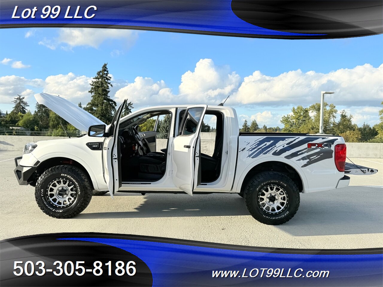 2020 Ford Ranger XLT Crew Cab 113k 4x4 FX4 Lifted Method Wheels BFG - Photo 19 - Milwaukie, OR 97267