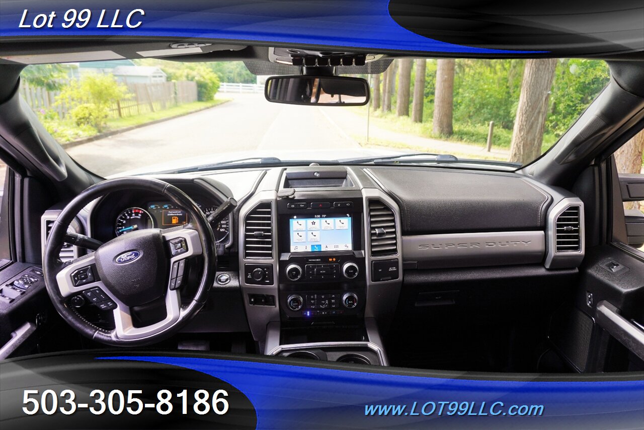 2019 Ford F-350 Platinum 4X4 6.7L POWER STROKE Heated AC Leather Seats Pano Roof LIFTED HUSTILE Wheels Newer Tires - Photo 2 - Milwaukie, OR 97267