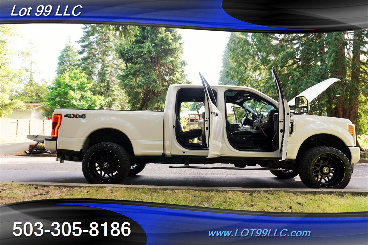 2019 Ford F-350 Platinum 4X4 6.7L POWER STROKE Heated AC Leather Seats Pano Roof LIFTED HUSTILE Wheels Newer Tires - Photo 33 - Milwaukie, OR 97267