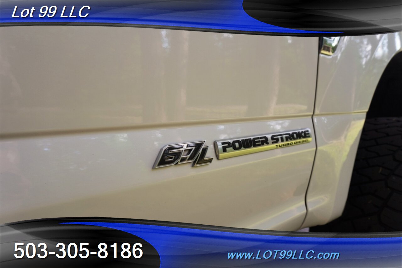 2019 Ford F-350 Platinum 4X4 6.7L POWER STROKE Heated AC Leather Seats Pano Roof LIFTED HUSTILE Wheels Newer Tires - Photo 40 - Milwaukie, OR 97267