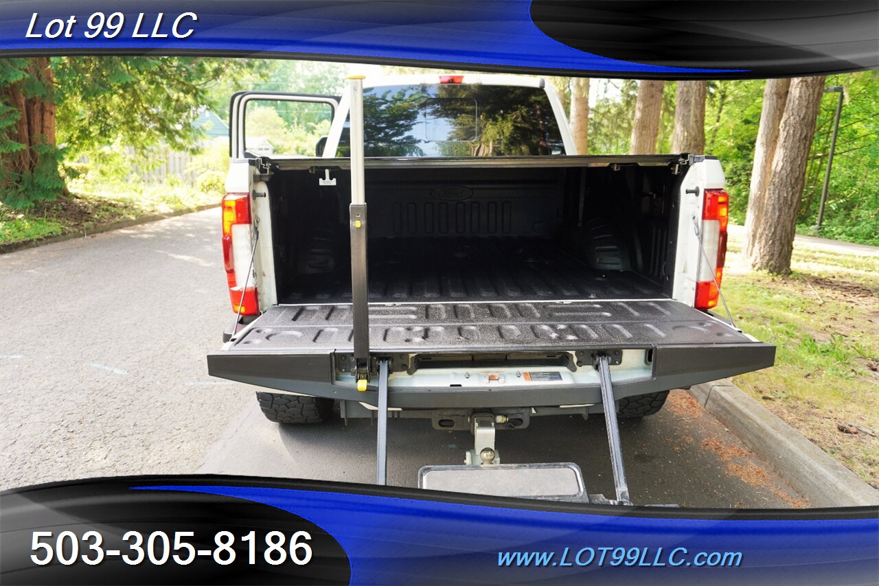 2019 Ford F-350 Platinum 4X4 6.7L POWER STROKE Heated AC Leather Seats Pano Roof LIFTED HUSTILE Wheels Newer Tires - Photo 16 - Milwaukie, OR 97267