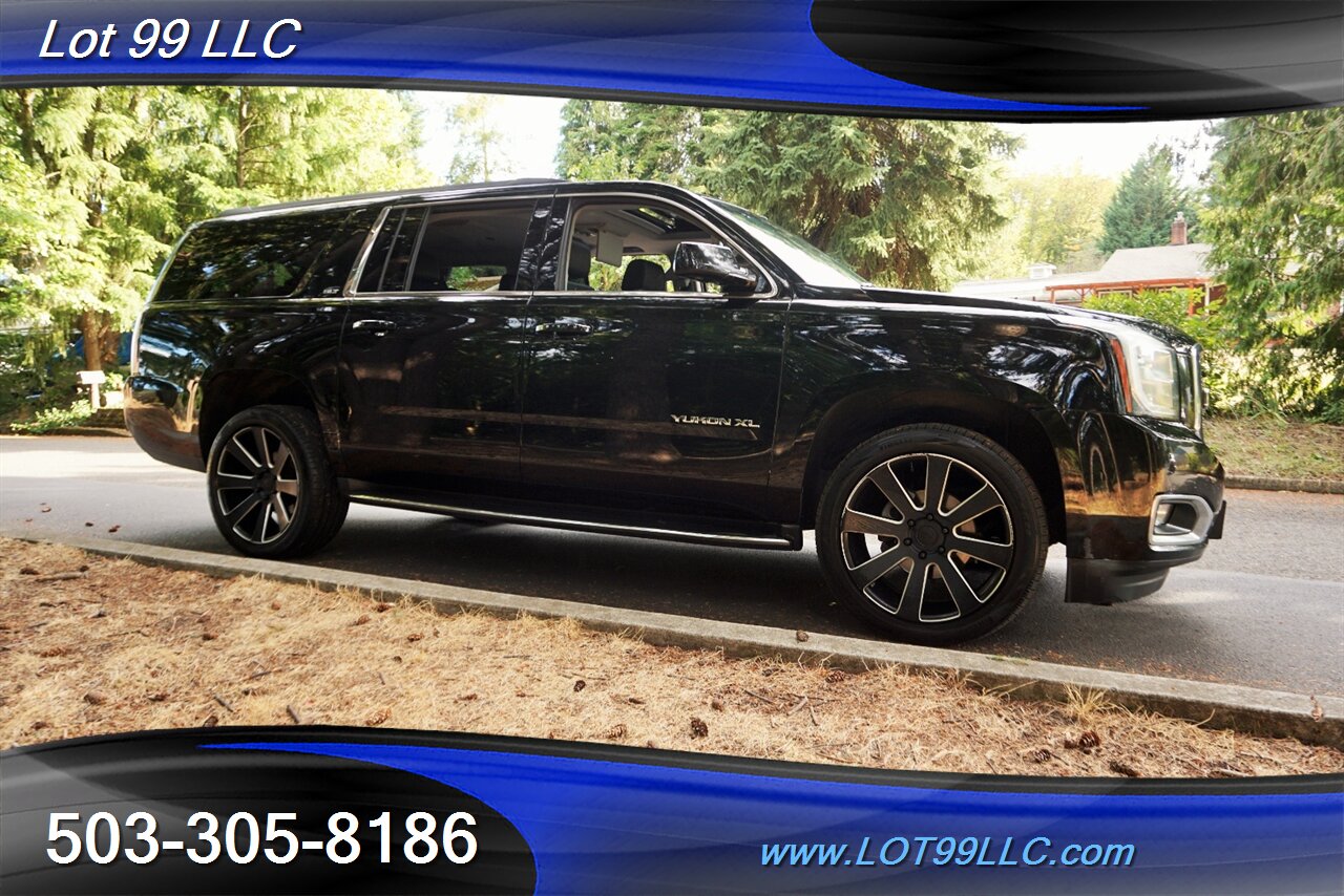 2018 GMC Yukon XL SLT 4X4 V8 Auto Heated Leather Moon DVD 3 ROW 20S - Photo 9 - Milwaukie, OR 97267