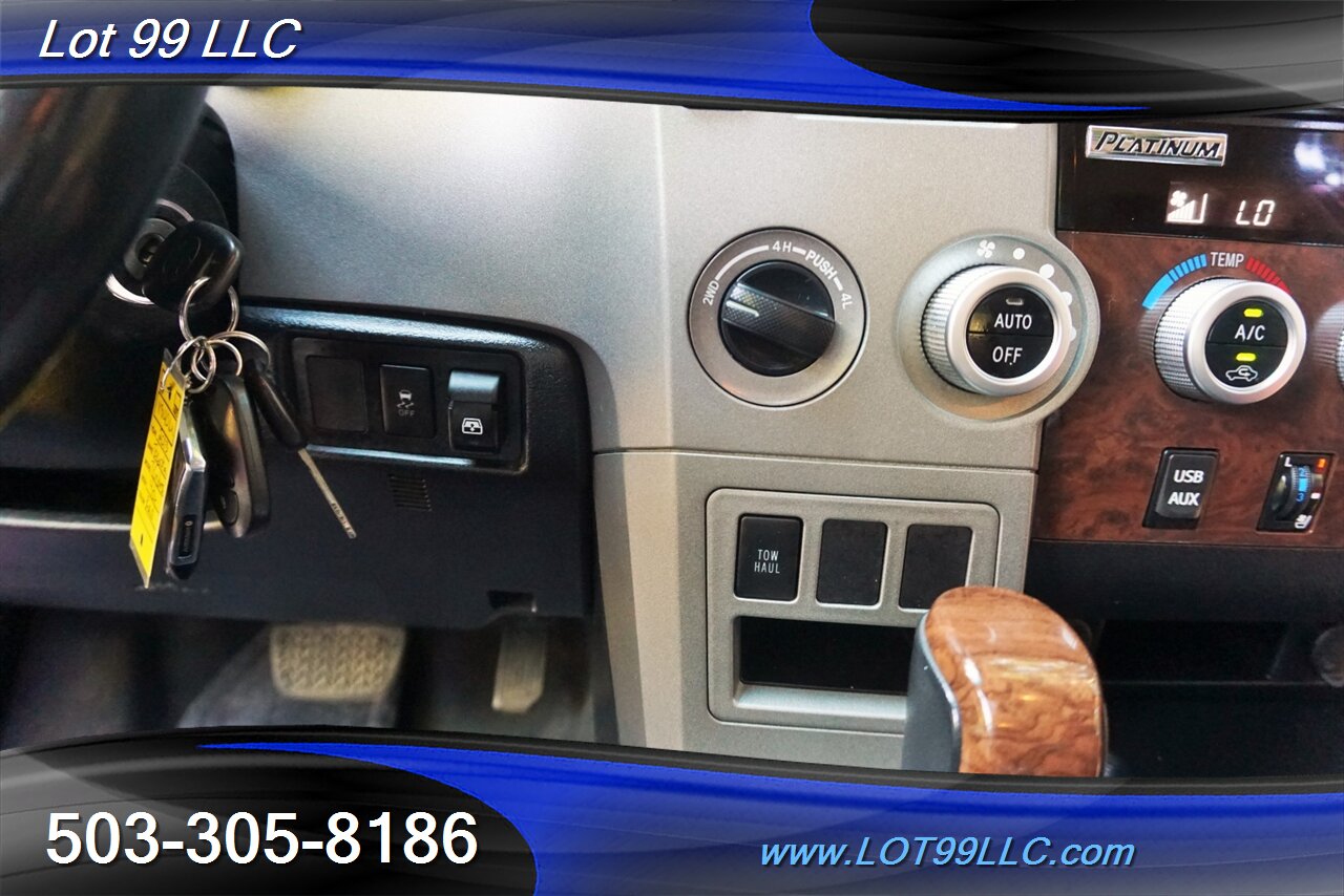 2013 Toyota Tundra Platinum 4x4 V8 5.7L Leather LIFTED NEW TIRES - Photo 21 - Milwaukie, OR 97267