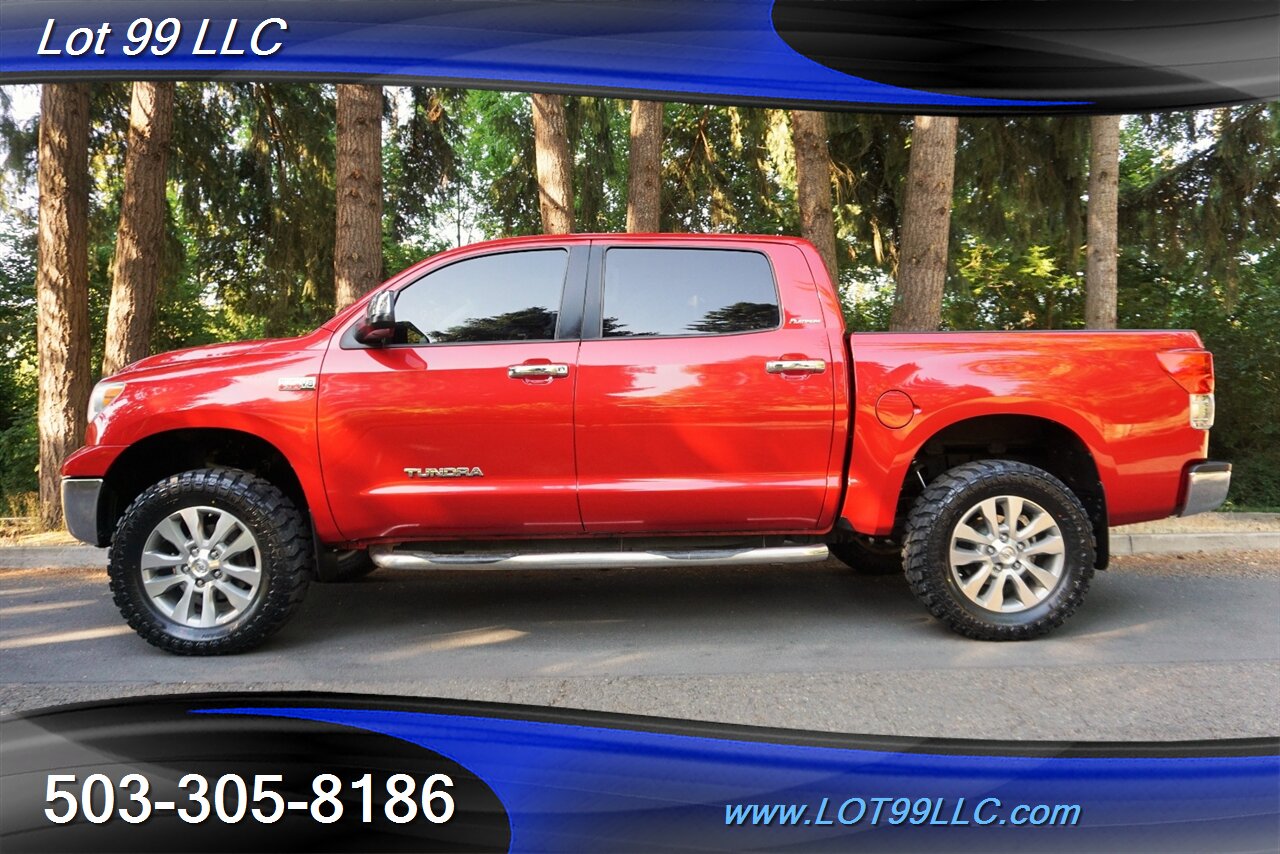 2013 Toyota Tundra Platinum 4x4 V8 5.7L Leather LIFTED NEW TIRES - Photo 1 - Milwaukie, OR 97267