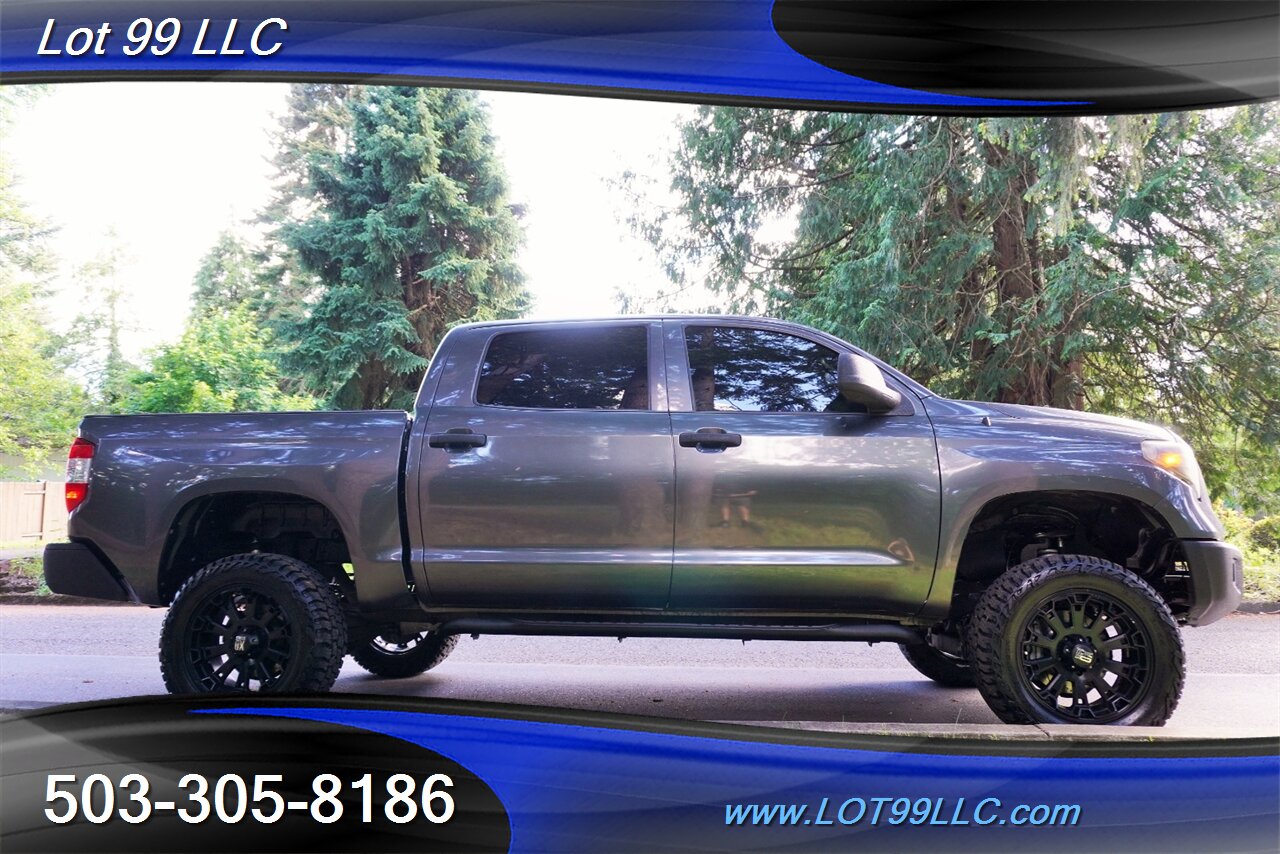 2014 Toyota Tundra SR5 4X4 Crew Max V8 5.7L Auto LIFTED Black Wheels  Newer OFF ROAD TIRES FOX Shocks 88K LOW MILES - Photo 8 - Milwaukie, OR 97267