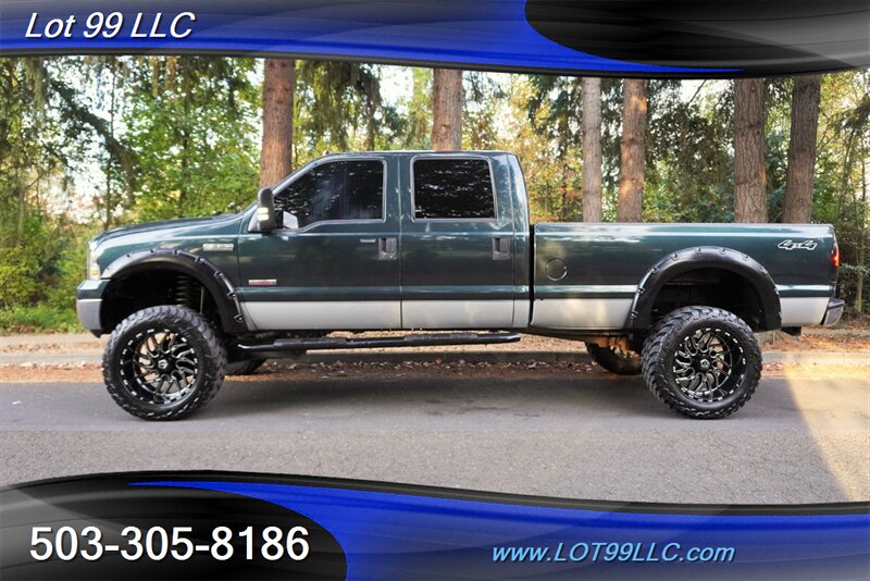 Dark Green Satin Clearcoat Metallic 2006 Ford F-250 Super Duty Pickup Truck Four-Wheel Drive 6-Speed Manual