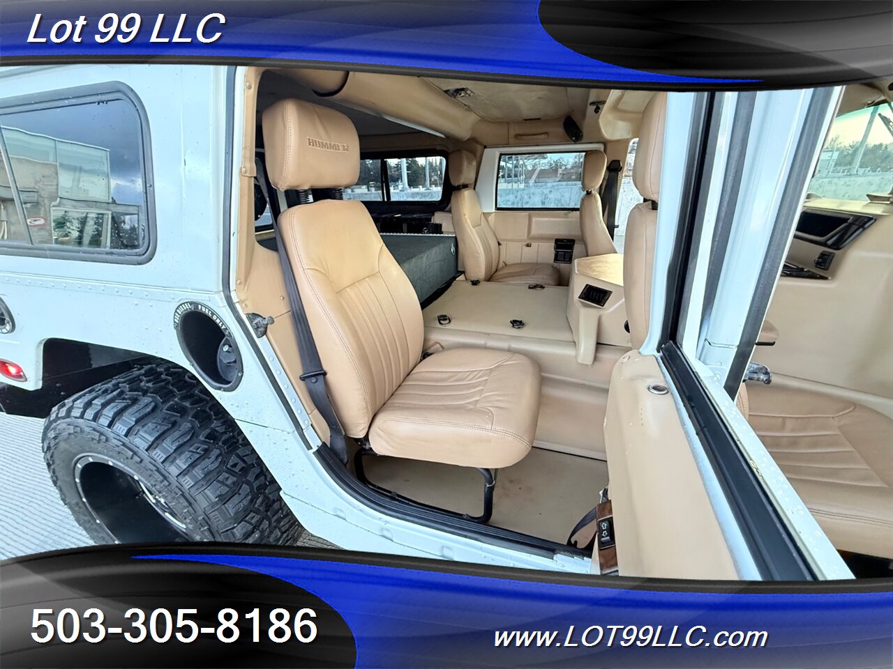 1999 Hummer H1 Wagon 4X4 6.5L Turbo Diesel Leather New Tires   - Photo 14 - Milwaukie, OR 97267