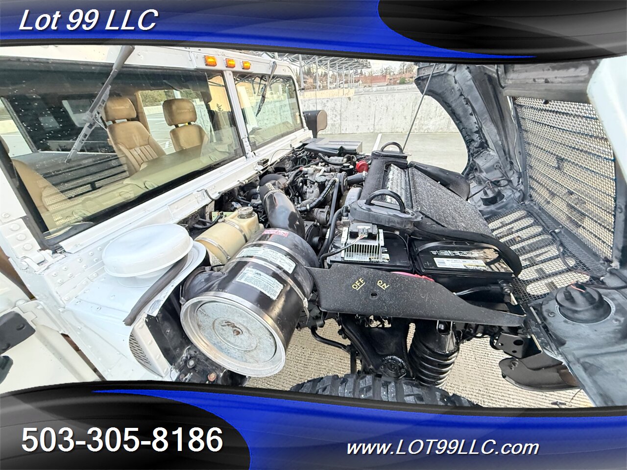 1999 Hummer H1 Wagon 4X4 6.5L Turbo Diesel Leather New Tires   - Photo 20 - Milwaukie, OR 97267