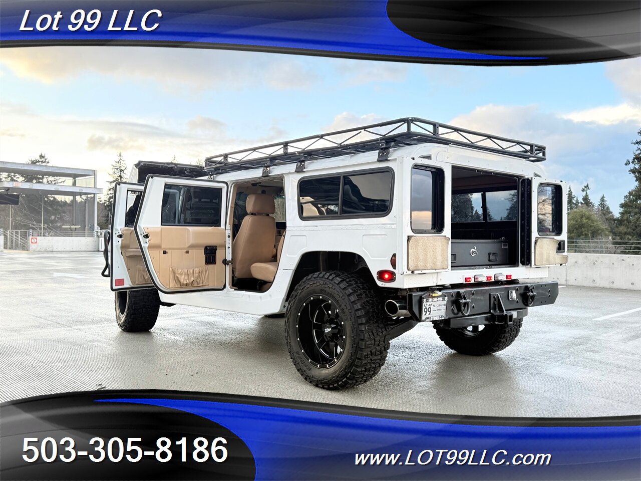 1999 Hummer H1 Wagon 4X4 6.5L Turbo Diesel Leather New Tires   - Photo 27 - Milwaukie, OR 97267