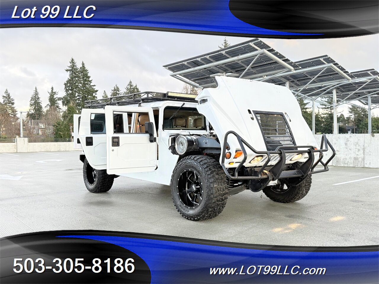 1999 Hummer H1 Wagon 4X4 6.5L Turbo Diesel Leather New Tires   - Photo 23 - Milwaukie, OR 97267