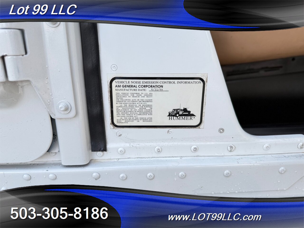 1999 Hummer H1 Wagon 4X4 6.5L Turbo Diesel Leather New Tires   - Photo 59 - Milwaukie, OR 97267