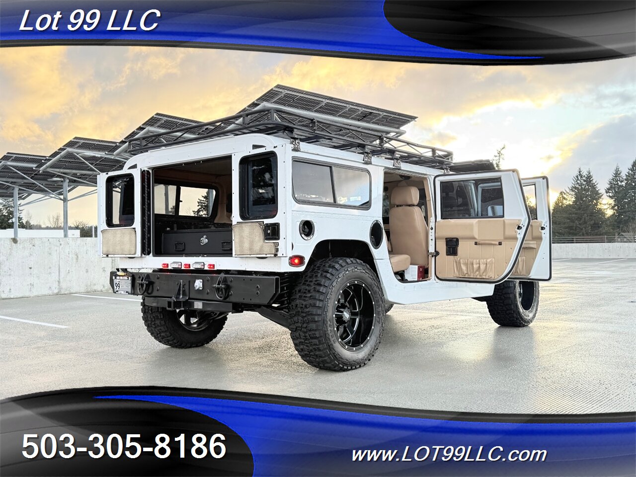 1999 Hummer H1 Wagon 4X4 6.5L Turbo Diesel Leather New Tires   - Photo 25 - Milwaukie, OR 97267