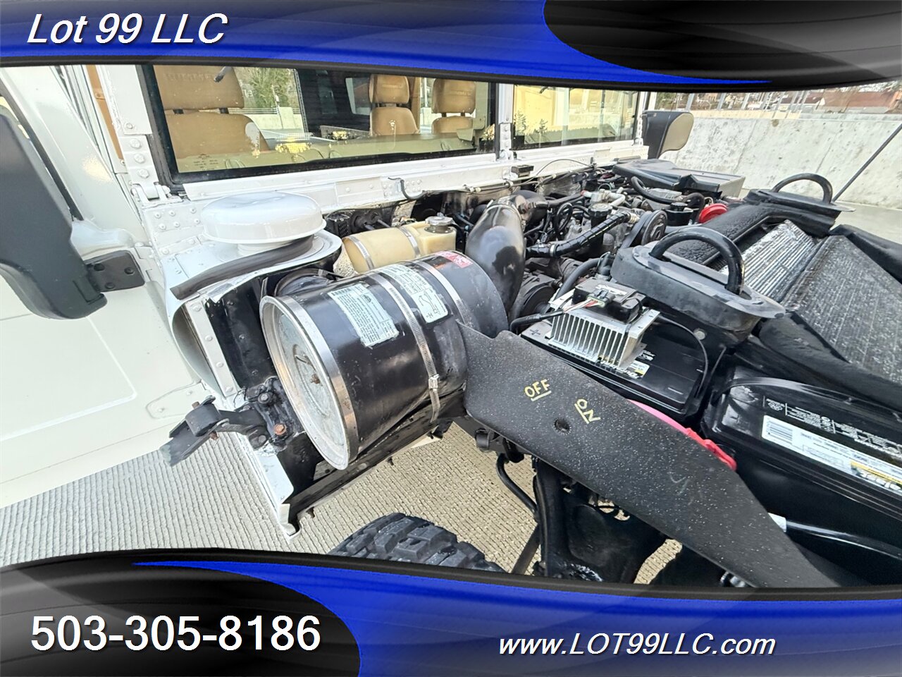 1999 Hummer H1 Wagon 4X4 6.5L Turbo Diesel Leather New Tires   - Photo 58 - Milwaukie, OR 97267