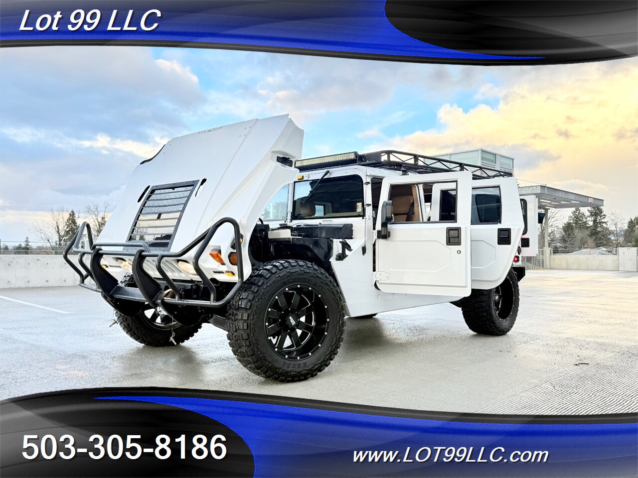 1999 Hummer H1 Wagon 4X4 6.5L Turbo Diesel Leather New Tires   - Photo 17 - Milwaukie, OR 97267