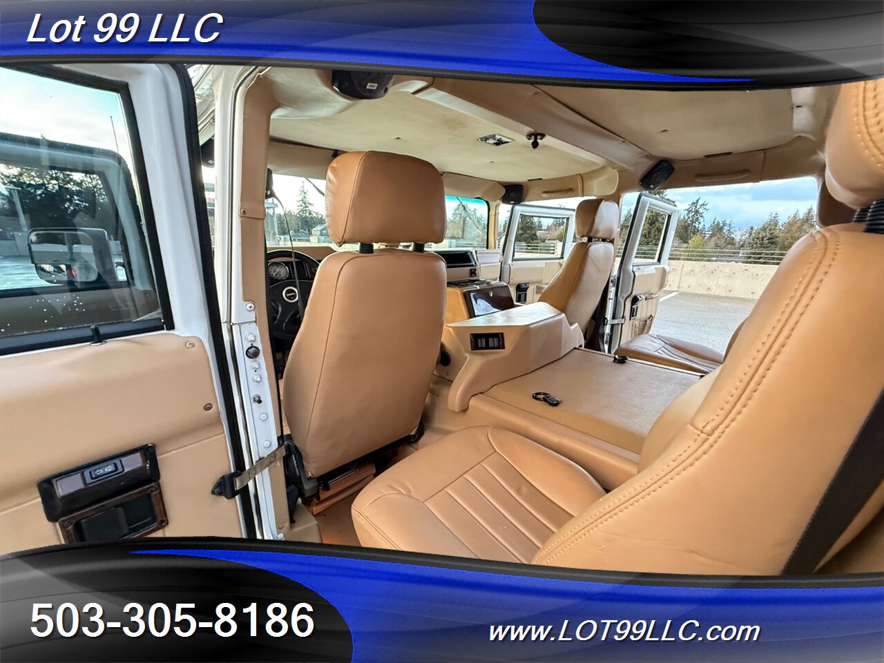 1999 Hummer H1 Wagon 4X4 6.5L Turbo Diesel Leather New Tires   - Photo 45 - Milwaukie, OR 97267