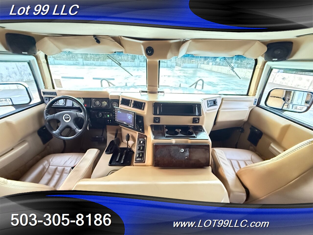 1999 Hummer H1 Wagon 4X4 6.5L Turbo Diesel Leather New Tires   - Photo 9 - Milwaukie, OR 97267