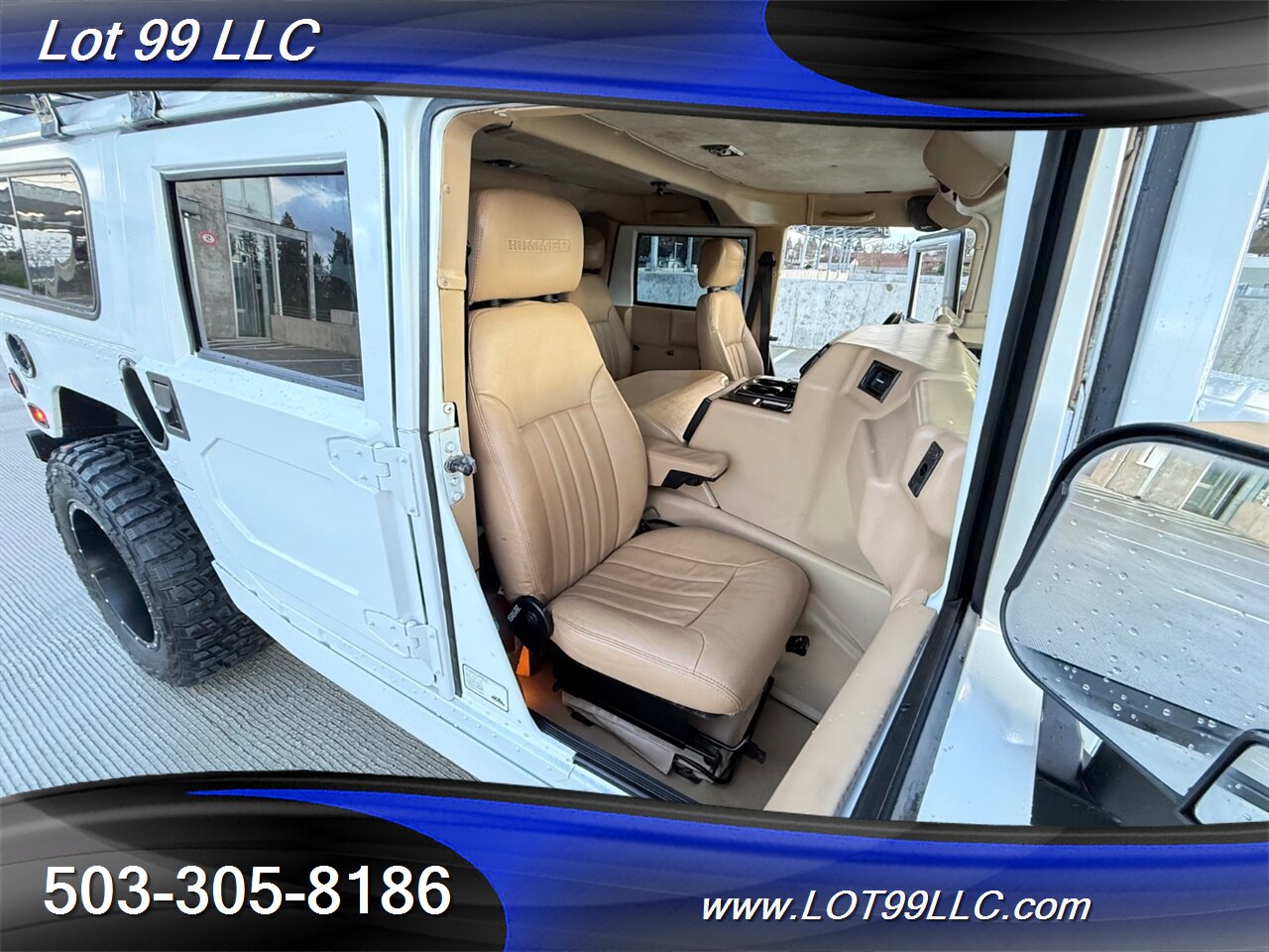 1999 Hummer H1 Wagon 4X4 6.5L Turbo Diesel Leather New Tires   - Photo 12 - Milwaukie, OR 97267
