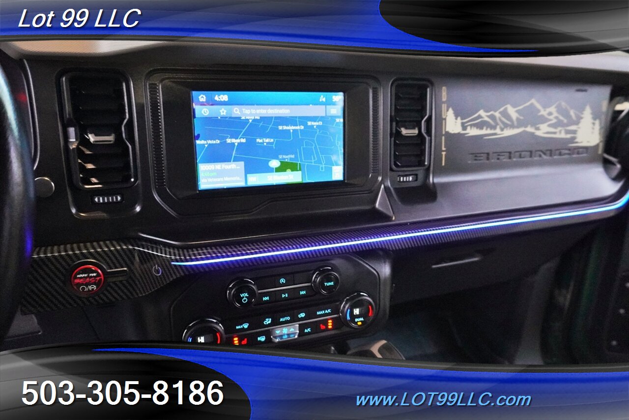 2023 Ford Bronco BIG BED 4X4 V6 2.7L Turbo 29K Heated Seats 1 OWNER - Photo 27 - Milwaukie, OR 97267