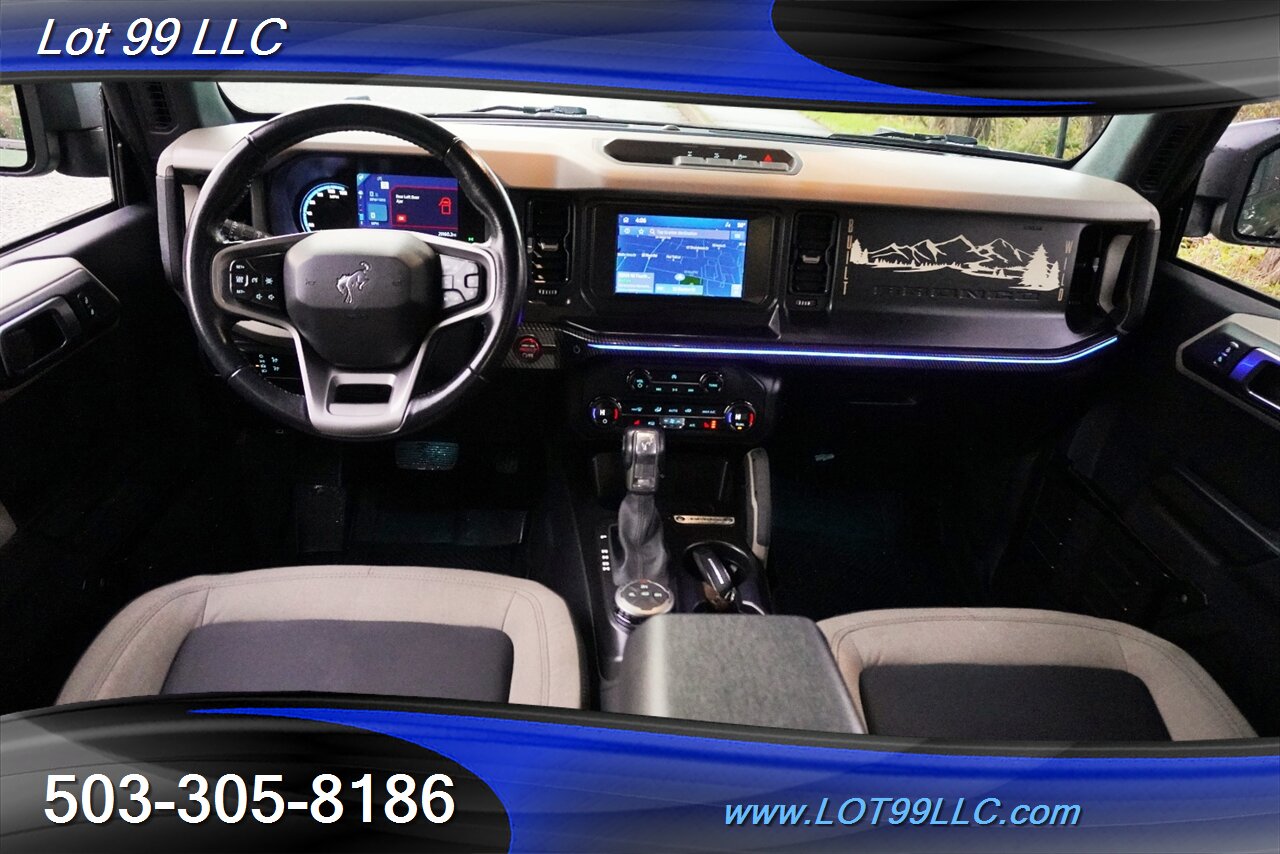 2023 Ford Bronco BIG BED 4X4 V6 2.7L Turbo 29K Heated Seats 1 OWNER - Photo 2 - Milwaukie, OR 97267