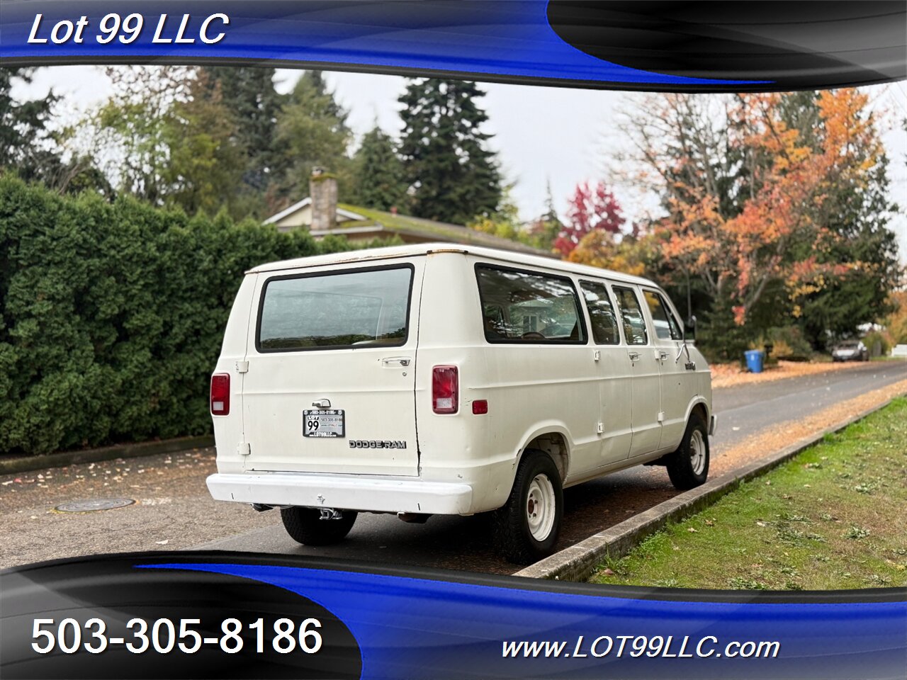 1985 Dodge Ram Van B250 A ** 3.7L Inline 6 **   - Photo 12 - Milwaukie, OR 97267