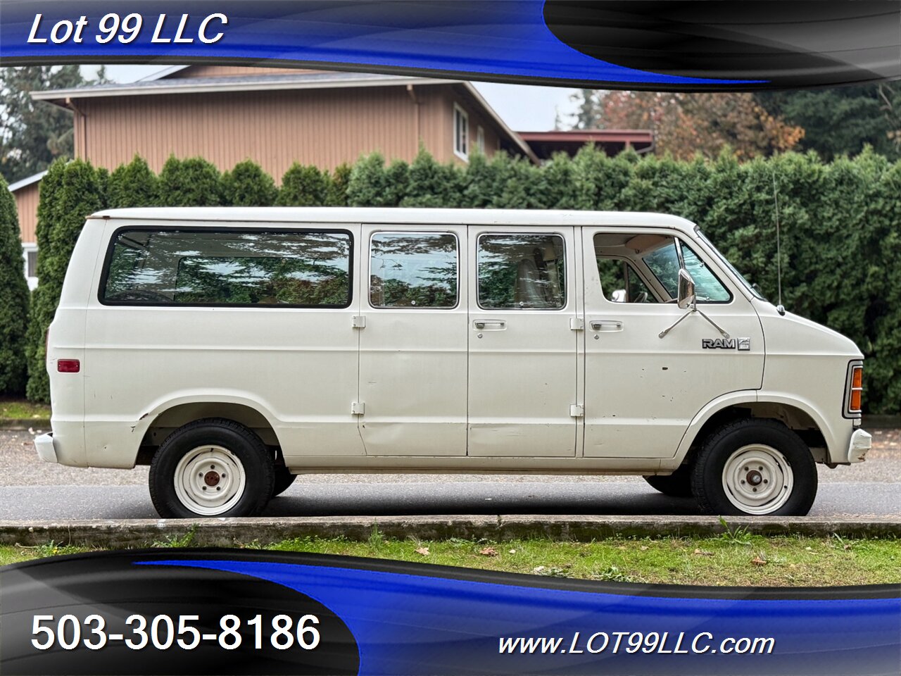 1985 Dodge Ram Van B250 A ** 3.7L Inline 6 **   - Photo 7 - Milwaukie, OR 97267